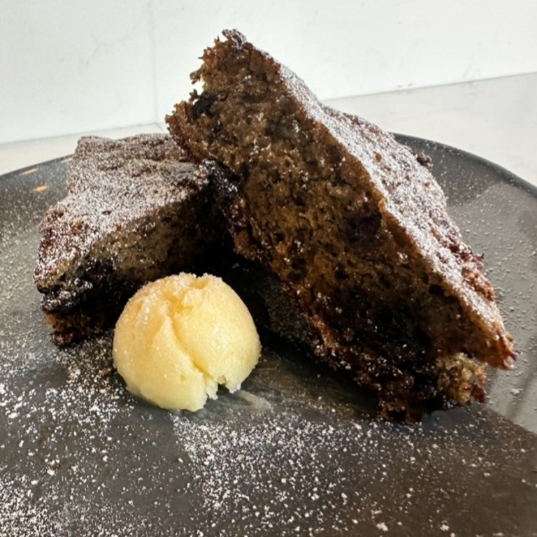 Indulge in our banana bread